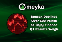 Sensex Declines Over 500 Points as Bajaj Finance Q1 Results Weigh