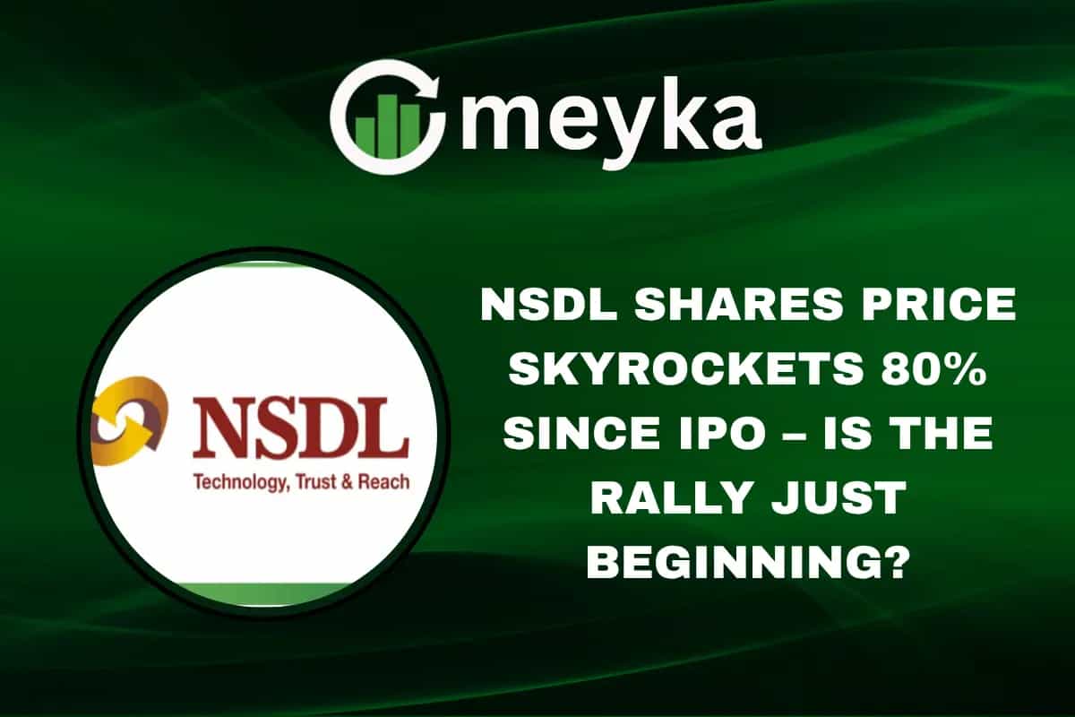 NSDL Shares Price Skyrockets 80% Since IPO – Is the Rally Just Beginning?