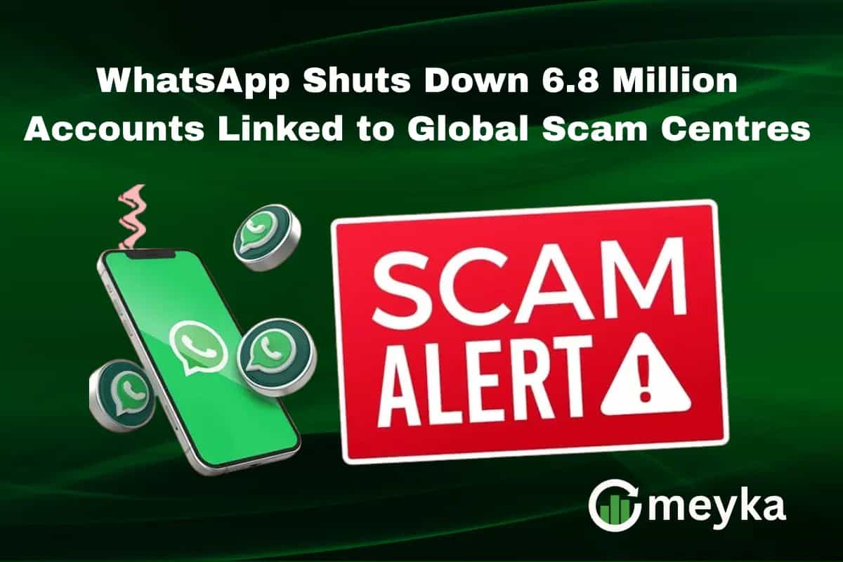 WhatsApp Shuts Down 6.8 Million Accounts Linked to Global Scam Centres